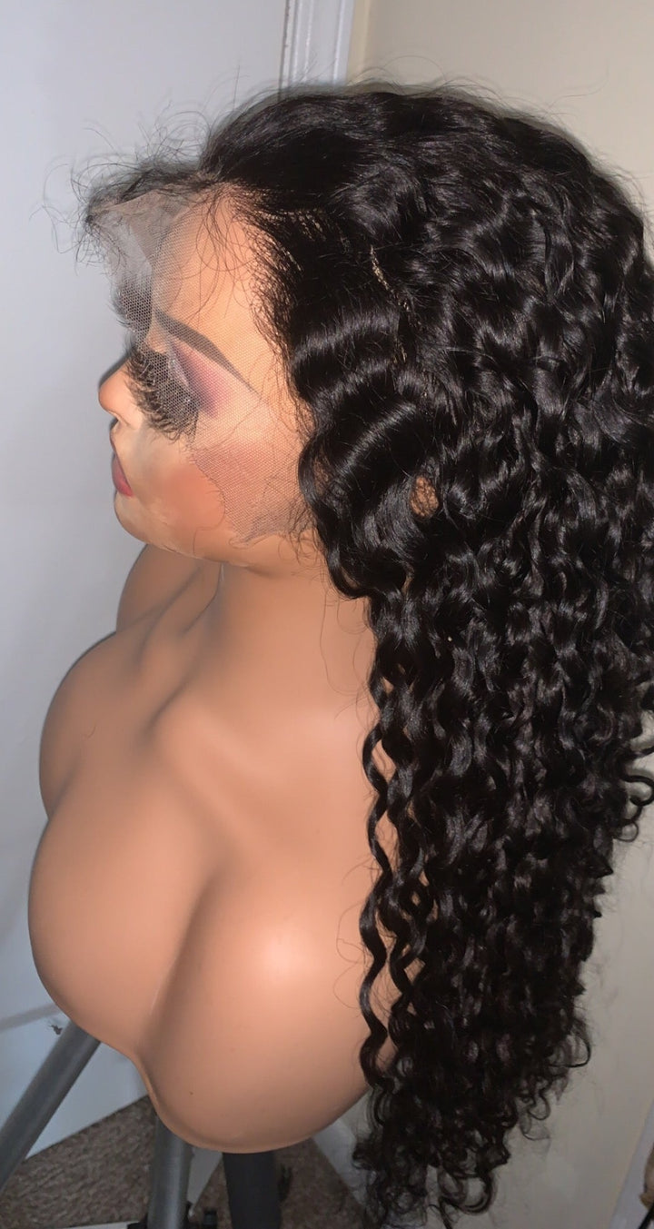 Curly HD Lace Frontal Wig | Lace Frontal Wig | FlashyBeautyPalace